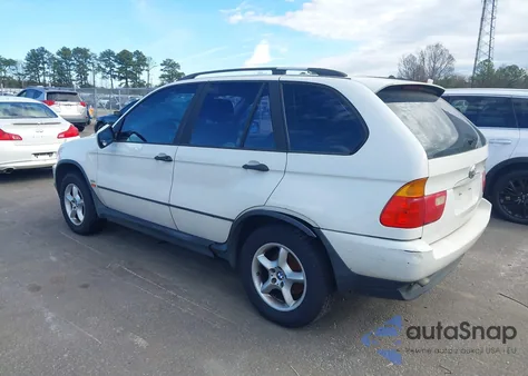 2001 BMW X5 3.0 из США, поврежденный, VIN WBAFA53521LP25687